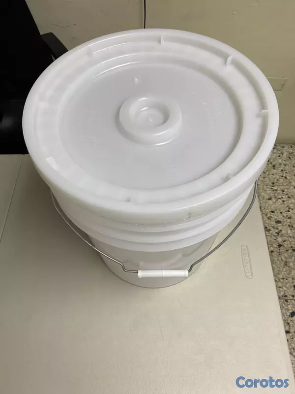 herramientas, jardines y exterior - Cubeta con asa y tapa 4