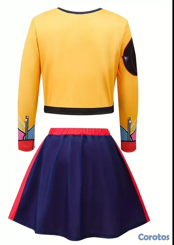 ropa y zapatos - Traje K Pop Para niña incluye cabello morado RD$5, 3