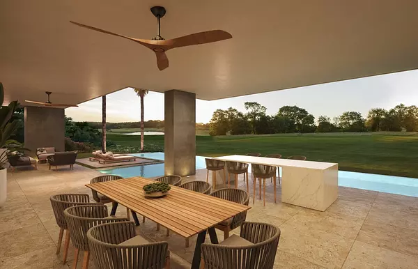 casas vacacionales y villas - Villa de Lujo con Increible Vista en Exclusivo Residencial de Cap Cana  8