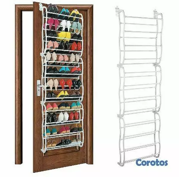 decoración y accesorios - Zapatero para Puerta – Colgante y Ahorra espacio 2