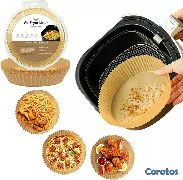 cocina - Papel desechable para freidoras de aire
 2