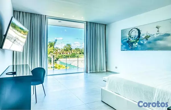 casas vacacionales y villas - Lujosa villa en el campo de golf de Cap Cana 13