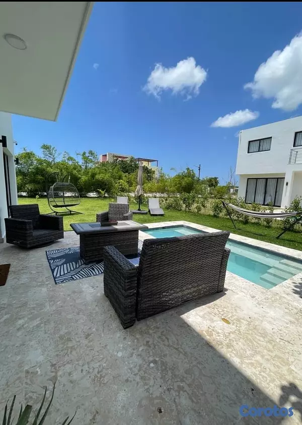 casas vacacionales y villas - Alquilo villa amoblada en Vista Cana 2