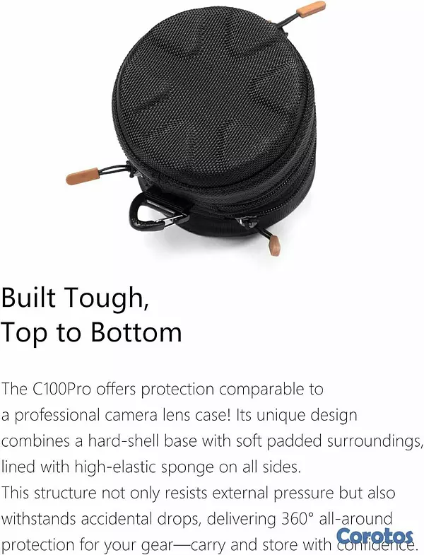 camaras y audio - ddHIFI C100 PRO Portable Storage Earphone Case 4