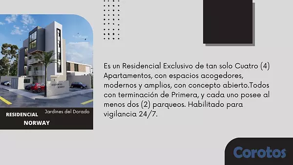 apartamentos - Apartamentos en Venta - Jardines del Dorado - Amplios y Moderno. 2