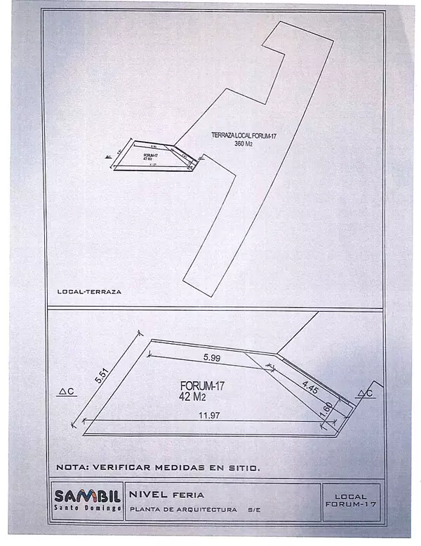 oficinas y locales comerciales - Vendo Sambil local de 42 mts mas 360 mts terraza ideal para Roof Topp 2