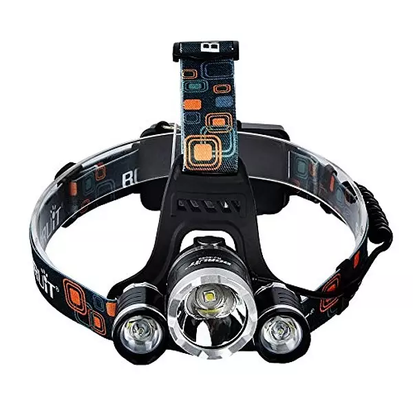 bicicletas y accesorios - Lampara Linterna De Cabeza Luz Led Recargable. Pesca. Bicicleta Camping foco 5