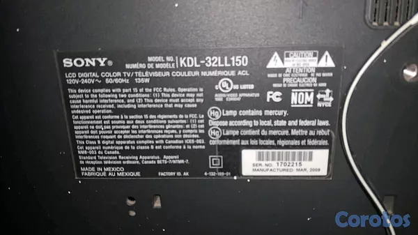 electrodomesticos - TV Sony Bravia 32"
 3