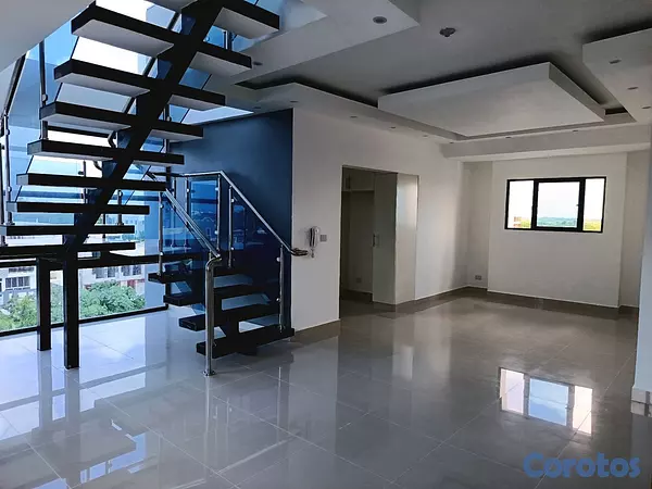 apartamentos - bello pent-house de dos niveles, amplio, funcional ,preinstalacion para yacusy  6