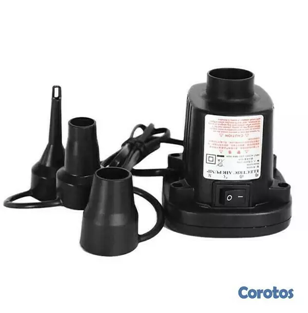 otros electronicos - Bomba de aire eléctrica multifuncional con 3 boquillas GR-109 (Oferta) 3
