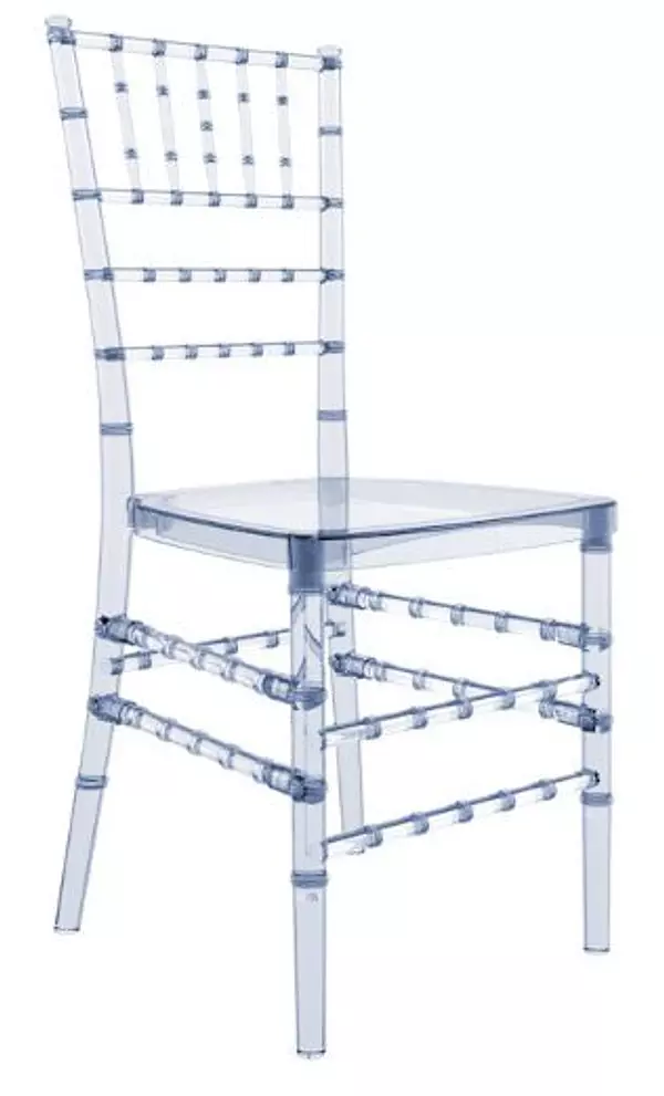 muebles y colchones - silla tiffany cristal 2