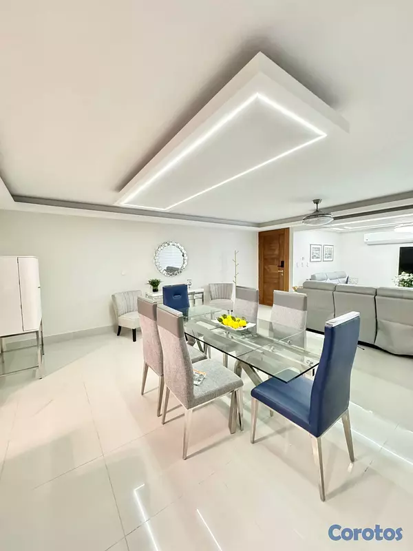 apartamentos - Apartamento amueblado de venta en Santiago de los  6