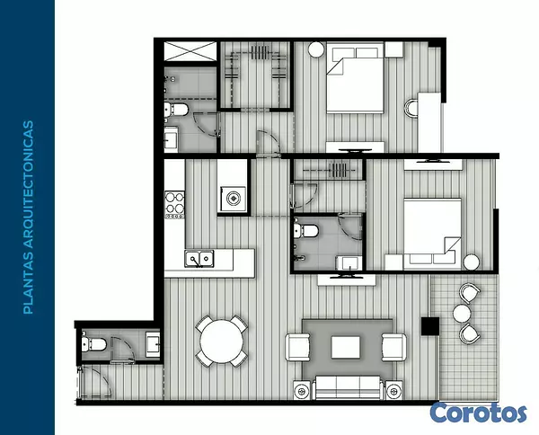 apartamentos - Proyecto de apartamento en venta en Bella Vista  7