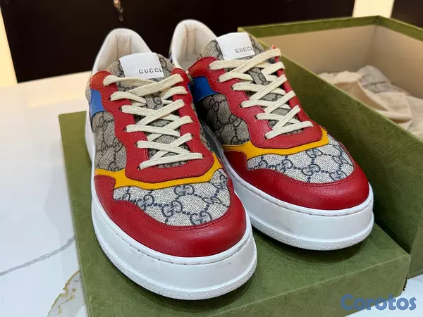 zapatos para hombre - Tenis Gucci Chunky SZ10 Como Nuevo en Caja US$ 450 3
