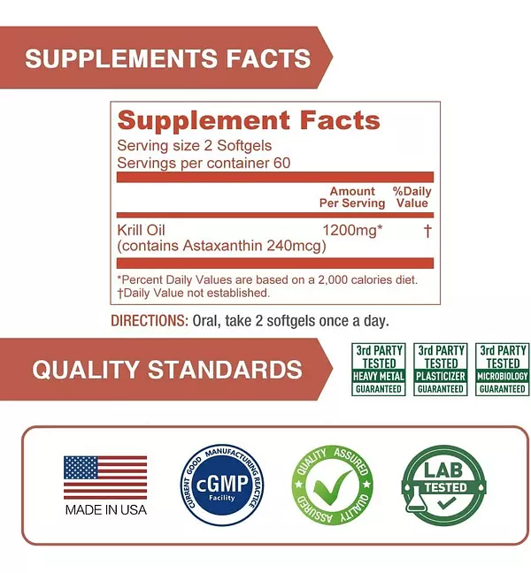 Salud y Equipamiento Médico - Aceite De Krill Lovita 120 Cap 2