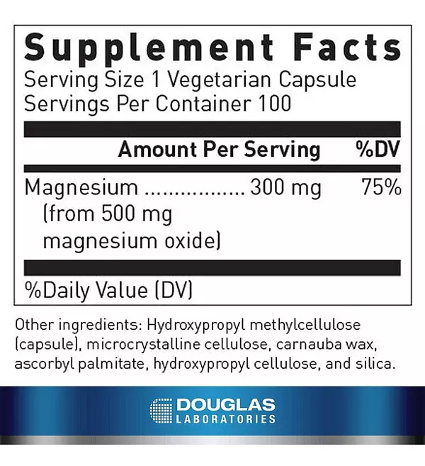 Salud y Equipamiento Médico - Magnesio Oxido 300mg Douglas 2