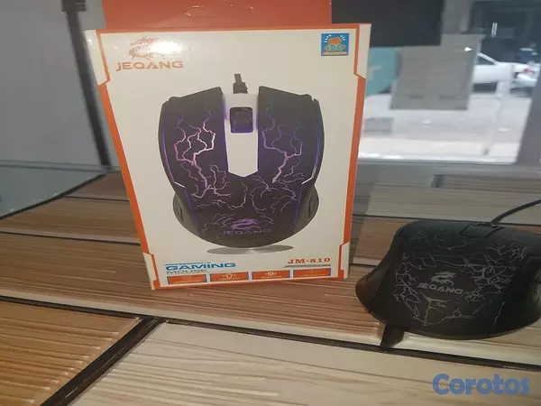 accesorios para electronica - Mouse gamer USB JM - 810 RGB.  2