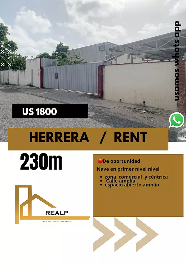 oficinas y locales comerciales - Nave en herrera