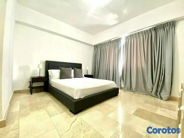 apartamentos - VENDO APARTAMENTO AMUEBLADO EN PISO ALTO TORRE MODERNA EN PIANTINI CÓDIGO: PD239 4