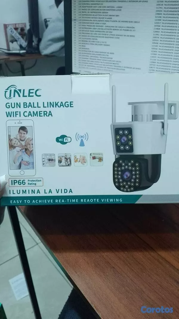 camaras y audio - CAMARA WIFI DE EXTERIOR TIPO DOMO 360 	 3
