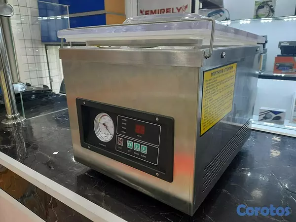 equipos profesionales - Maquina empacadora selladora al vacio empaquetadora envasadora industrial dz-260 6