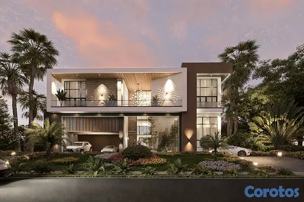 casas vacacionales y villas - Villa de Lujo en Cap Cana Con vista al mar y Punta 12