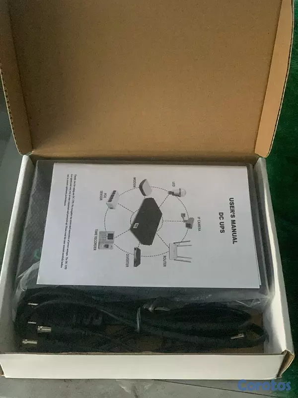 accesorios para electronica - mini UPS para router 12800mAh 2