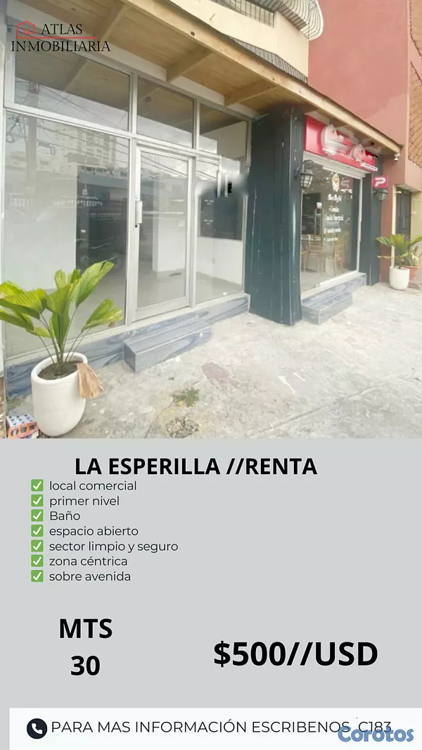 oficinas y locales comerciales - se alquila local  2