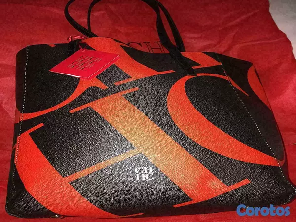 carteras y maletas - Cartera Carolina H. Genuina.

 2