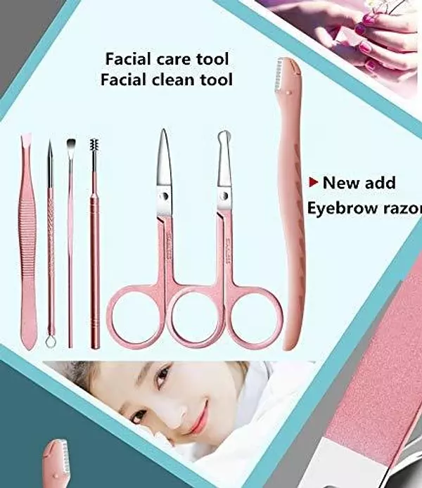 Salud y Equipamiento Médico - Kit De Pedicura Para Mujeres De 18 Piezas 7