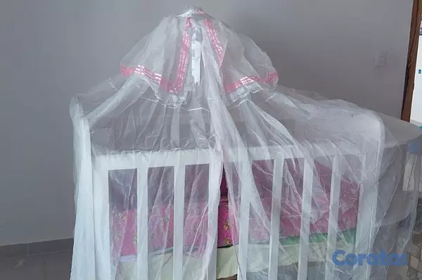 muebles - Cuna de bebé con cambiador y almacenamiento + colc 5