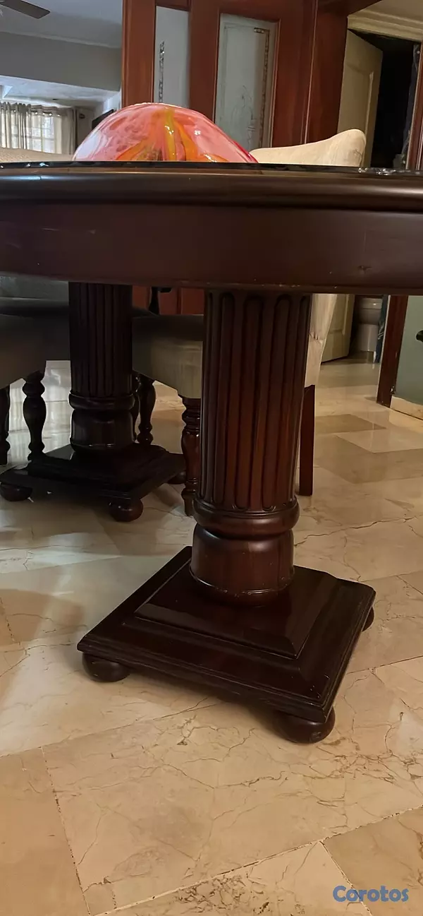 muebles y colchones - Mesa en caoba  3