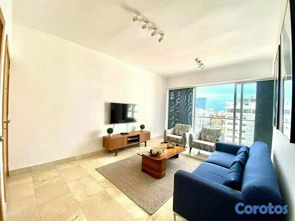 apartamentos - VENDO APARTAMENTO AMUEBLADO EN PISO ALTO TORRE MODERNA EN PIANTINI CÓDIGO: PD239 3