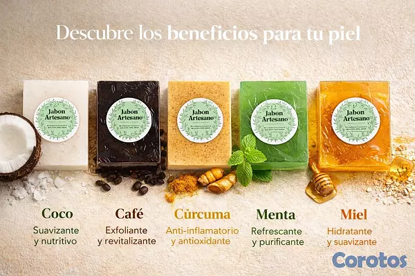 salud y belleza - Jabones artesanales, Scrubs naturales , aceites y  7