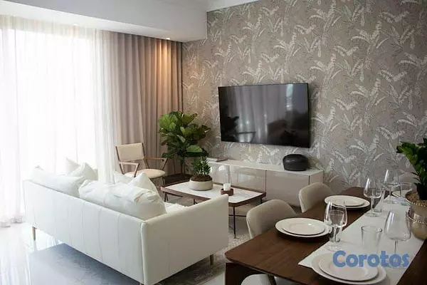 apartamentos - Apartamento Amueblado en una Torre Exclusiva en Pi 4