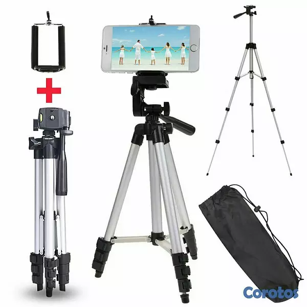 camaras y audio - Trípode para celular y cámara profesional 1