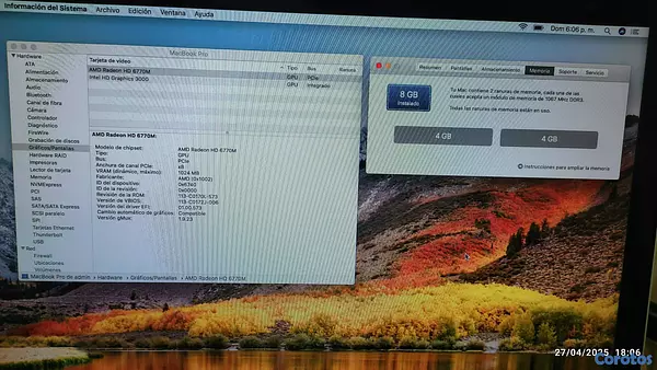 computadoras y laptops - Macbook Pro 2011 --- 15" Pulgadas 9