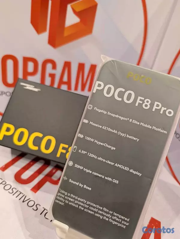 celulares y tabletas - POCO F8 PRO 5G, 12GB RAM 256GB ROM 7