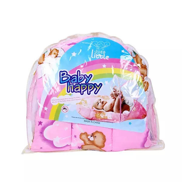 accesorios - Cuna de viaje para bebé, portátil, plegable, con mosquitera de verano.  3