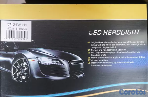 accesorios para vehiculos - LOTE de Luces Led LUMINA X7 H1 Potencia Nocturna.  4