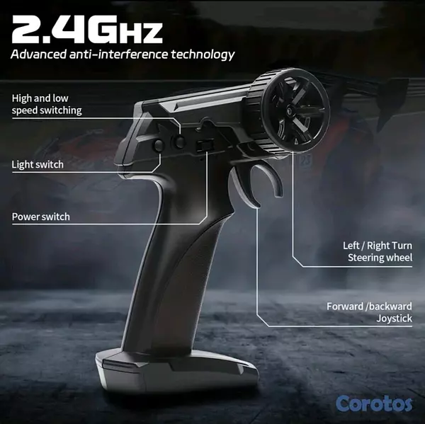 juguetes - Carro drift 4WD de control remoto 4