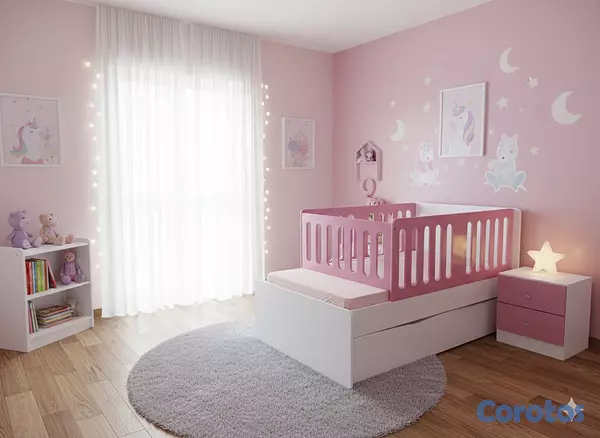 muebles y colchones - Cama cuna tamaño twin 39" 6
