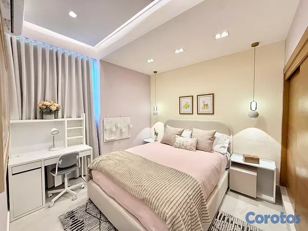 apartamentos - vendo bella vista sur amueblado tres habitaciones con su baño dos parqueo balcó 13