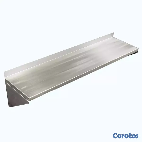 equipos profesionales - Repisa de pared en acero inoxidable  4