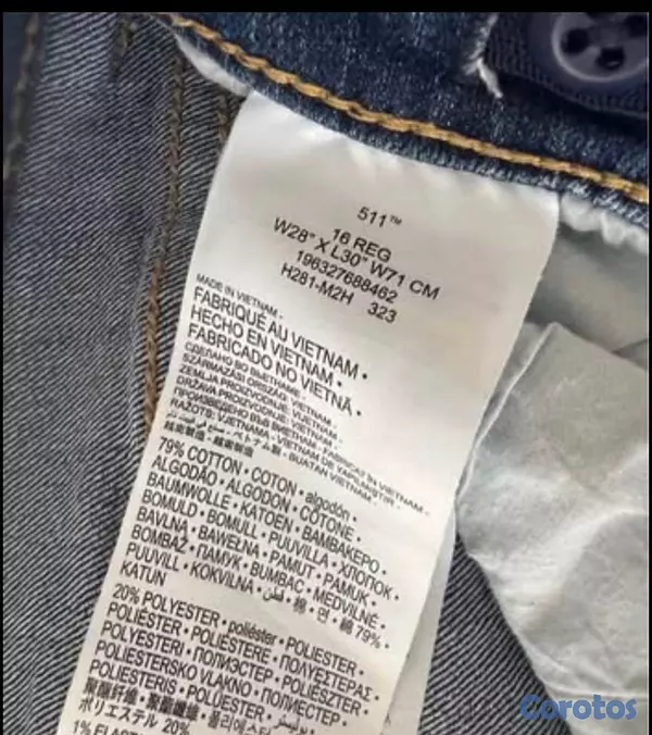 ropa para hombre - Pantalón jeans Levi’s de varón  5