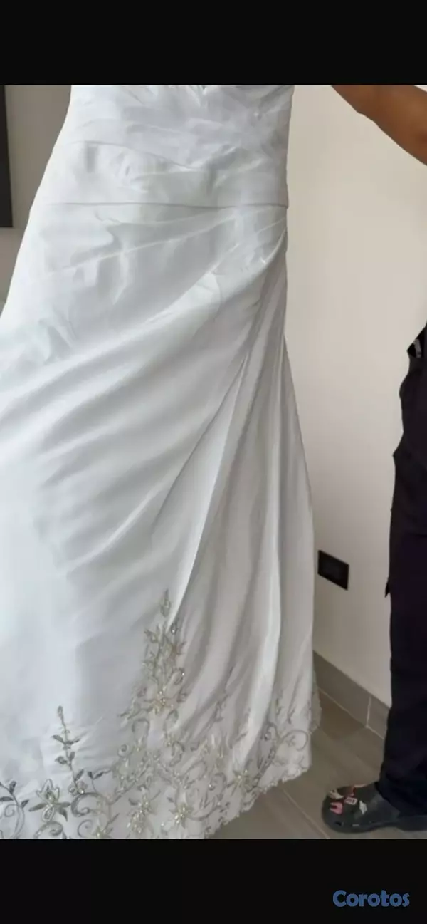 ropa para mujer - Vestido de novia como nuevo una sola postura 1