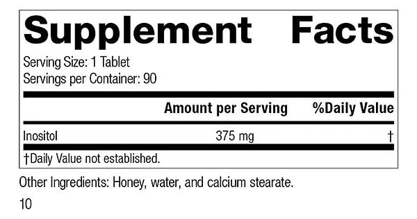 Salud y Equipamiento Médico - Inositol 90tab Standard Process 2