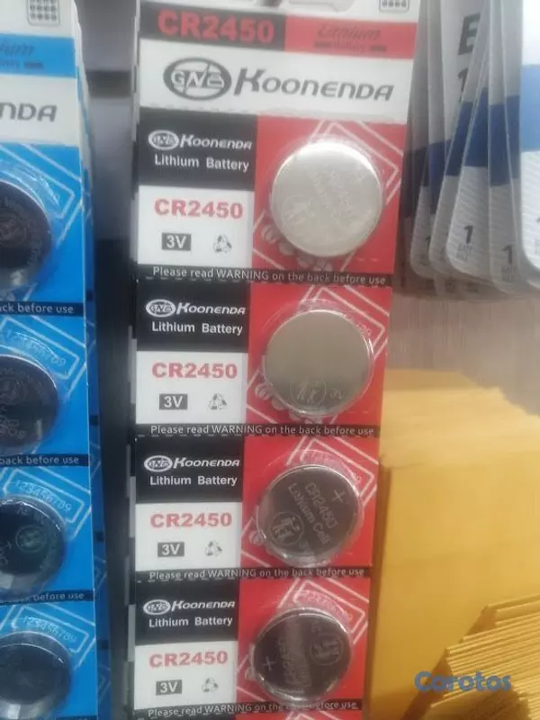 accesorios para electronica - Pilas CR2032, CR2025, CR2016 y más disponibles 🔋 8