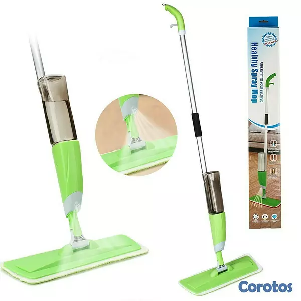 decoración y accesorios - Trapeador de esponja, mopa para limpieza de pisos rapida y afectiva 3
