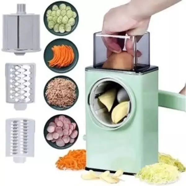 cocina - Cortador de verduras + rallador de queso, vegetales, mandolina picador 1